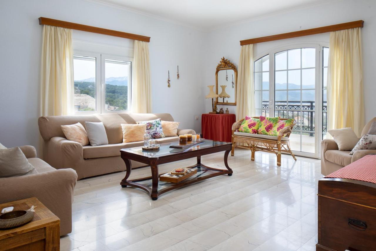 Sunset Home With Sea View Ханя Екстериор снимка