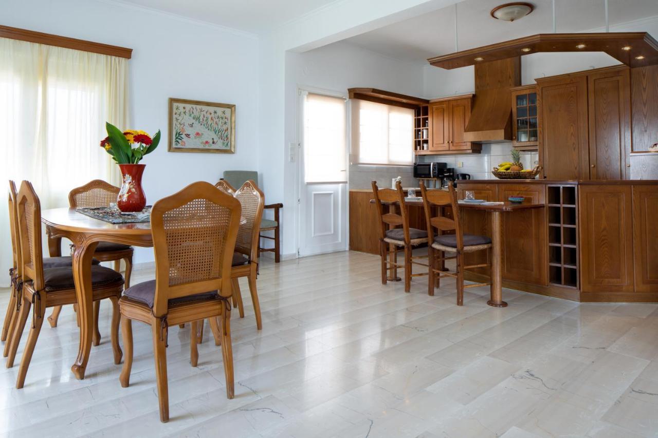 Sunset Home With Sea View Ханя Екстериор снимка